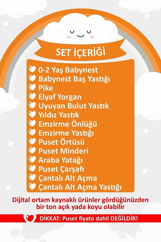 Babynest Puset Örtüsü Alt Açma Emzirme Yastığı Bel Destekli Ana Kucağı Bebek Arabası Minderi-tutmalı